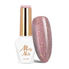 Molly Nails Shocking Shine 687 Sinner UV/LED HEMA/Di-HEMA Free - Гел лак за нокти 8g.